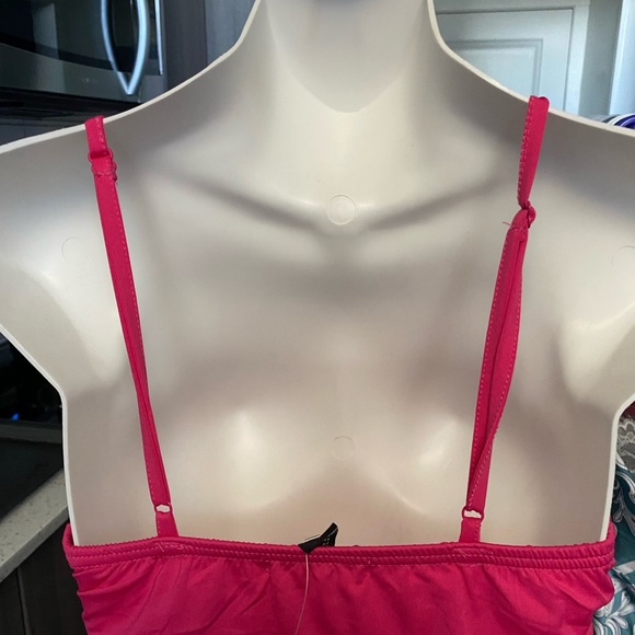 Pink Ruched Bodycon Party Dress - Picture 3 of 6